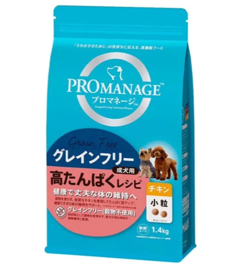 プロマネージ グレインフリー 高タンパクレシピ 成犬用 チキン