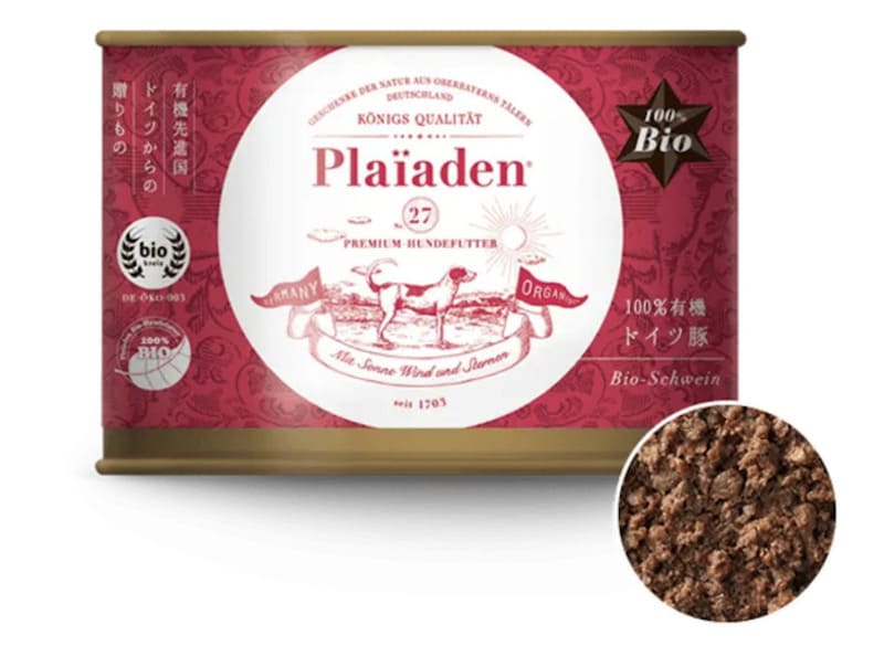 プレイアーデン 100％有機 ドイツ豚 200g for Dog