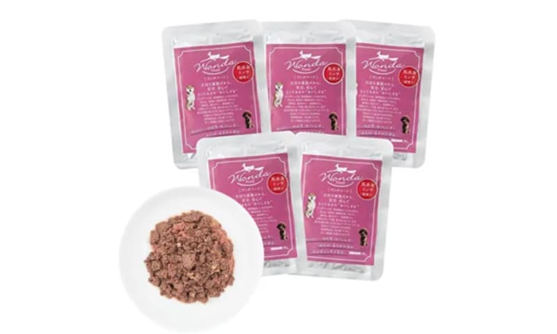 サクラスフーズ 馬肉 ドッグフード 馬赤身 ミンチ 細挽き