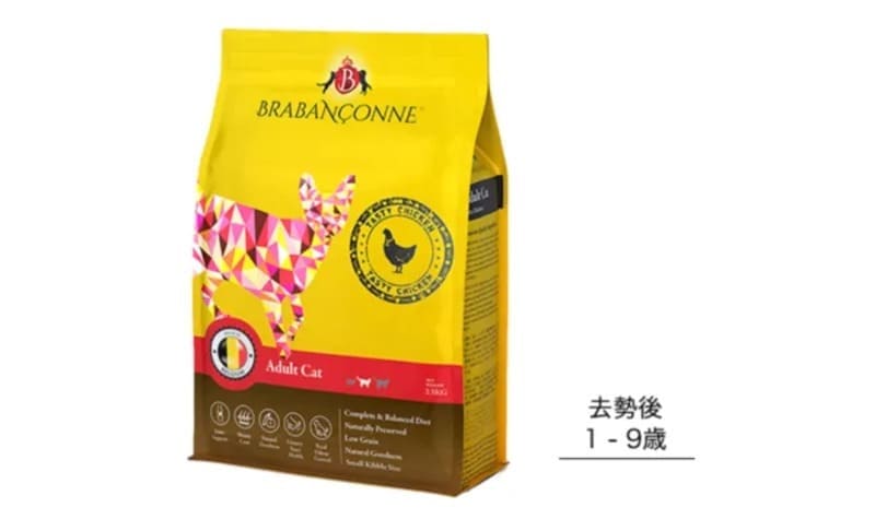 ブラバンソンヌ 成猫用 キャットフード チキン