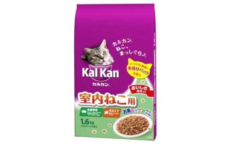 カルカン ドライ 室内ねこ用 お魚ミックス まぐろとかつお味