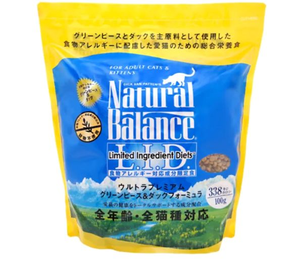 ナチュラルバランス ウルトラプレミアム グリーンピース＆ダックフォーミュラ