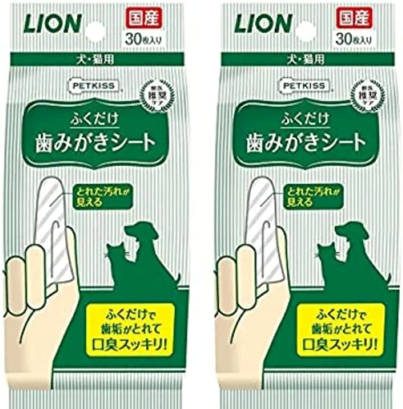 PETKISS 歯みがきシート 無香料