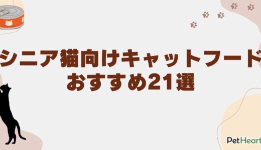 シニア猫向けキャットフードおすすめ21選【評判】！小粒で柔らかいフードまとめ