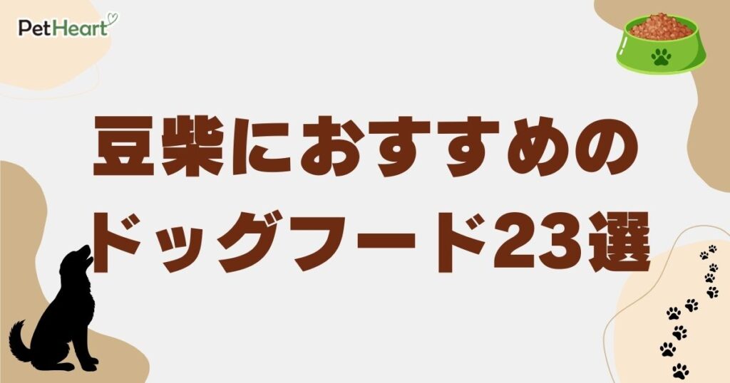 豆柴 ドッグフード　アイキャッチ