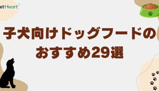子犬向けドッグフードおすすめ人気ランキング29選！コスパ良い市販品の選び方も解説