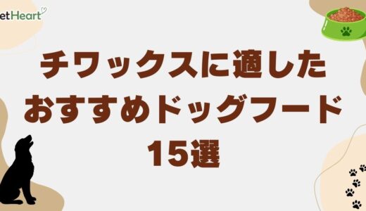 チワックス専用ドッグフード15選｜食事の選択基準と給餌量も詳述！