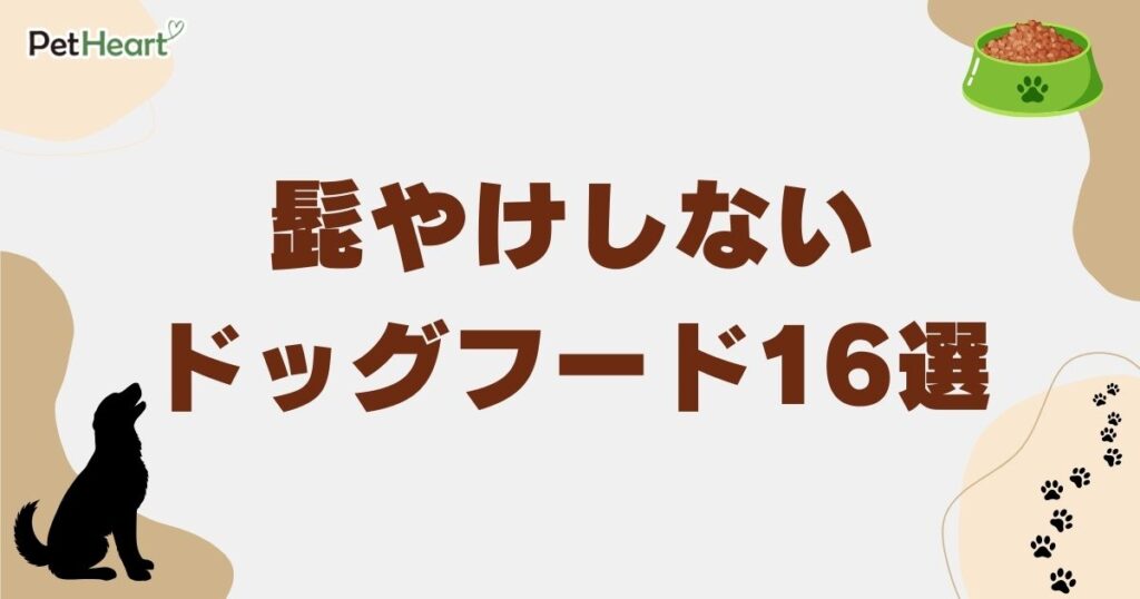 髭やけ しない ドッグフード