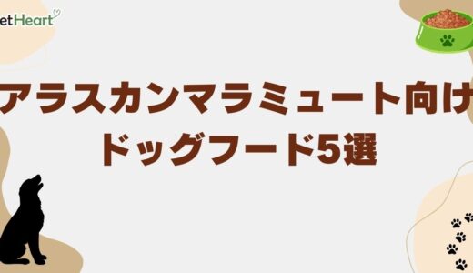 アラスカンマラミュート向けドッグフードおすすめ5選！選び方も解説